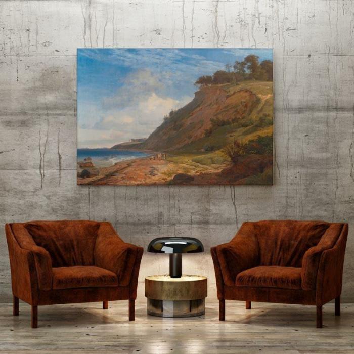 A Danish Coast Painting  |   Wall Art & Paintings Wall Art & Paintings Blue, Brown