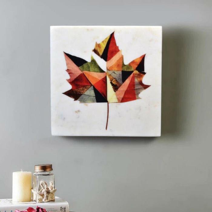 Abstract Maple Leaf Wall Accent  |   Wall Accents Wall Accents Multicolor