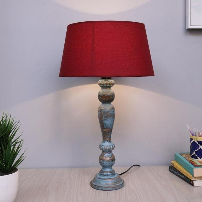 Amaya Table Lamp  |   Table Lamps Lamps & Lighting Red, Blue