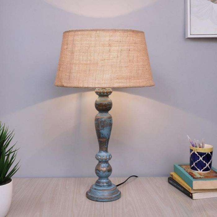 Amaya Table Lamp  |   Table Lamps Lamps & Lighting Beige, Blue