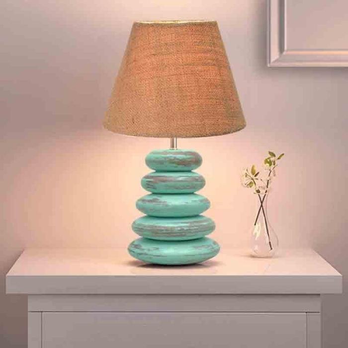 Amber Pebbles Table Lamp  |   Table Lamps Lamps & Lighting Blue, Brown