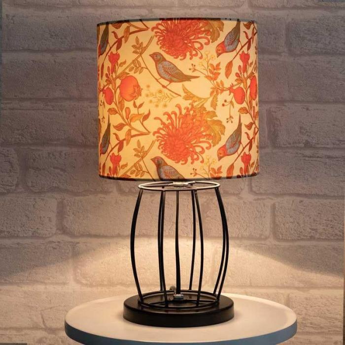 Amber Table Lamp  |   Table Lamps Lamps & Lighting Orange, Black