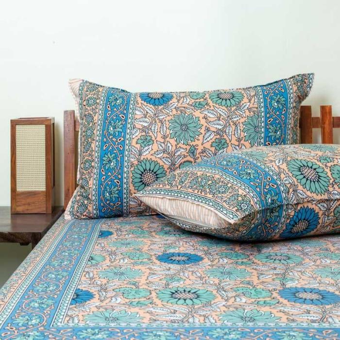 Anandita Floral Bedsheet  |   Floral Bedsheets Bedsheets Floral Bedsheets