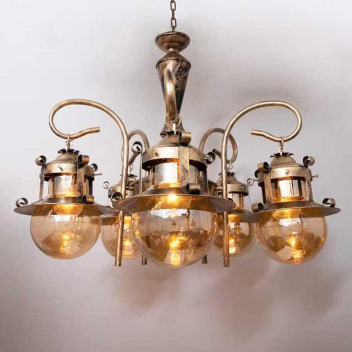 Antique Globe Chandelier  |   Ceiling Lamps Ceiling Lamps Bronze