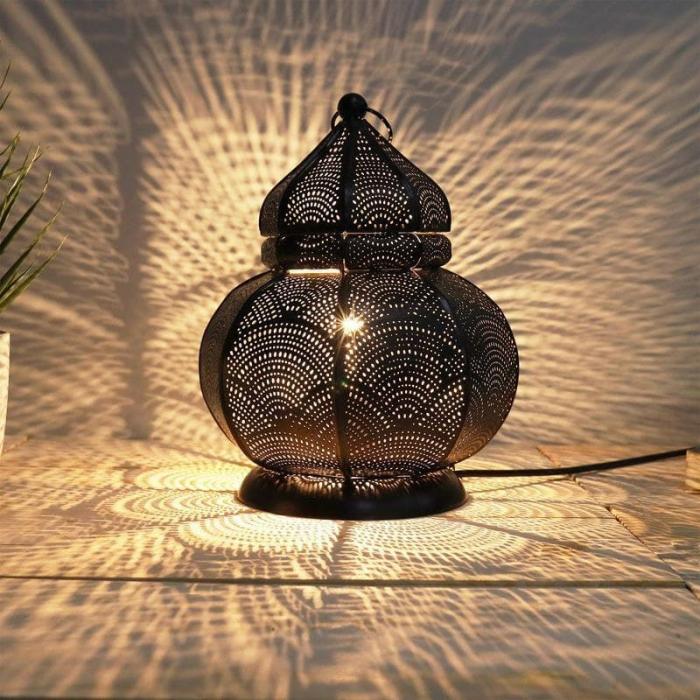 Antique Turkish Table Lamp  |   Table Lamps Lamps & Lighting Copper