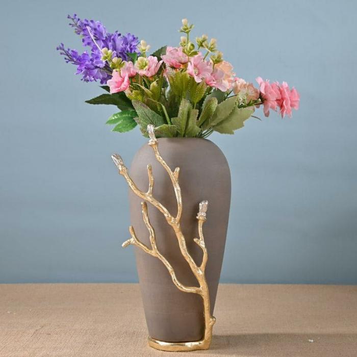 Antler Branch Vase  |   Vases Showpieces, Vases & Accent Bowls Black