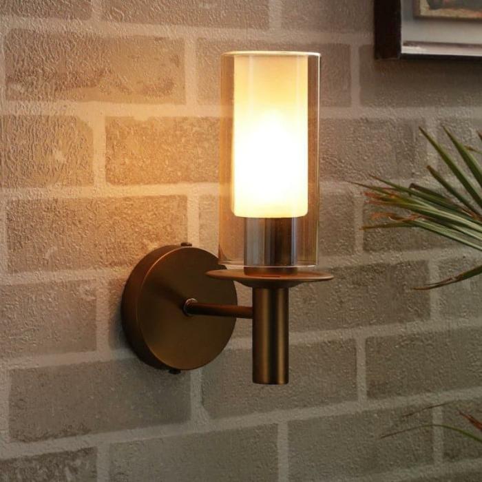 Arlado Wall Lamp  |   Wall Lamps Lamps & Lighting Brown, Gold