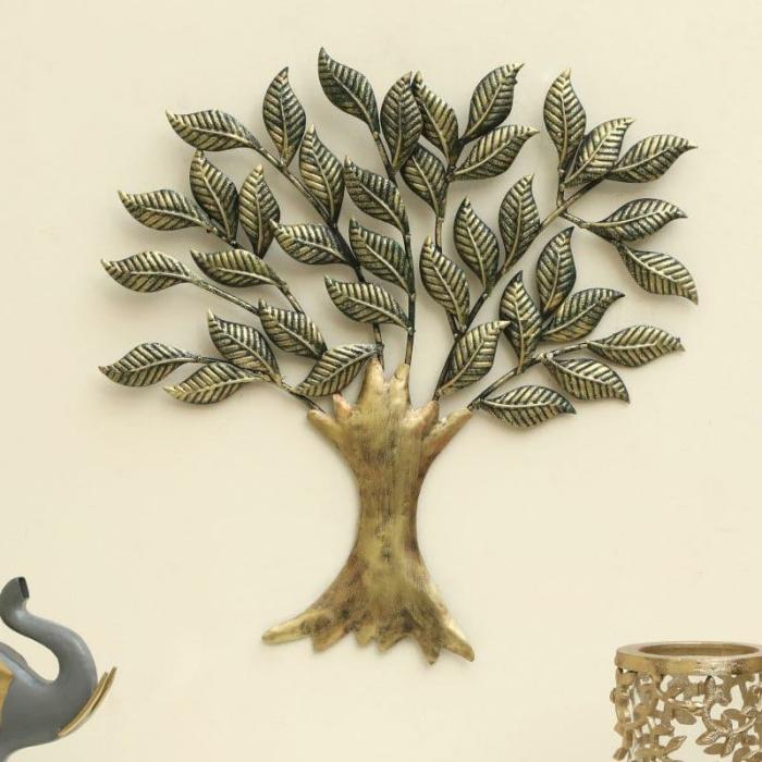 Arminta Tree Wall Accent  |   Wall Accents Wall Accents Gold