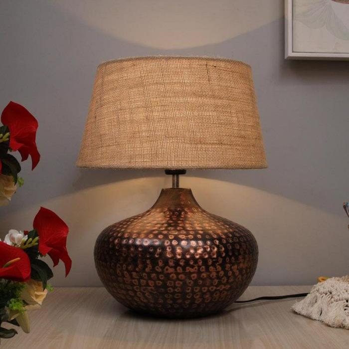 Arohana Table Lamp  |   Table Lamps Lamps & Lighting Beige, Bronze