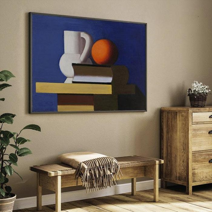 Arrangement With Jug Wall Painting  |   Wall Art & Paintings Wall Art & Paintings Blue