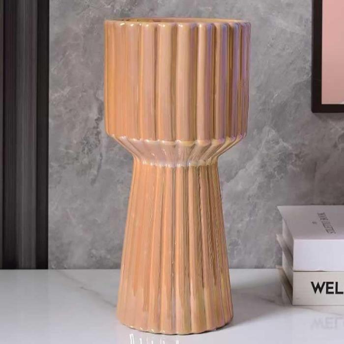 Artistic Impression Vase  |   Vases Showpieces, Vases & Accent Bowls Orange