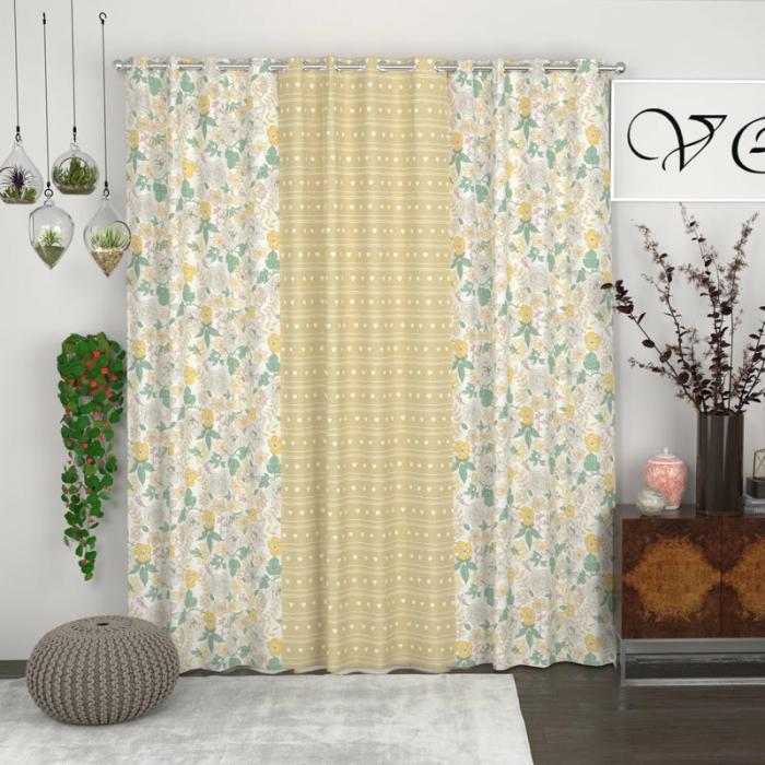 Avery Printed Curtain – Set Of Three  |   Curtains Curtains Curtains