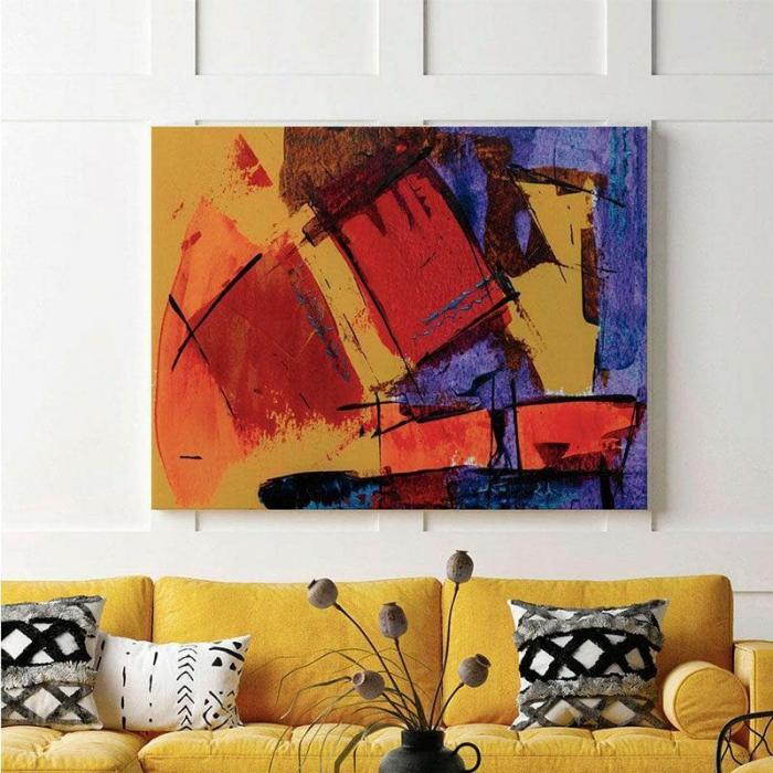 Avian Abstract Painting  |   Wall Art & Paintings Wall Art & Paintings Multicolor