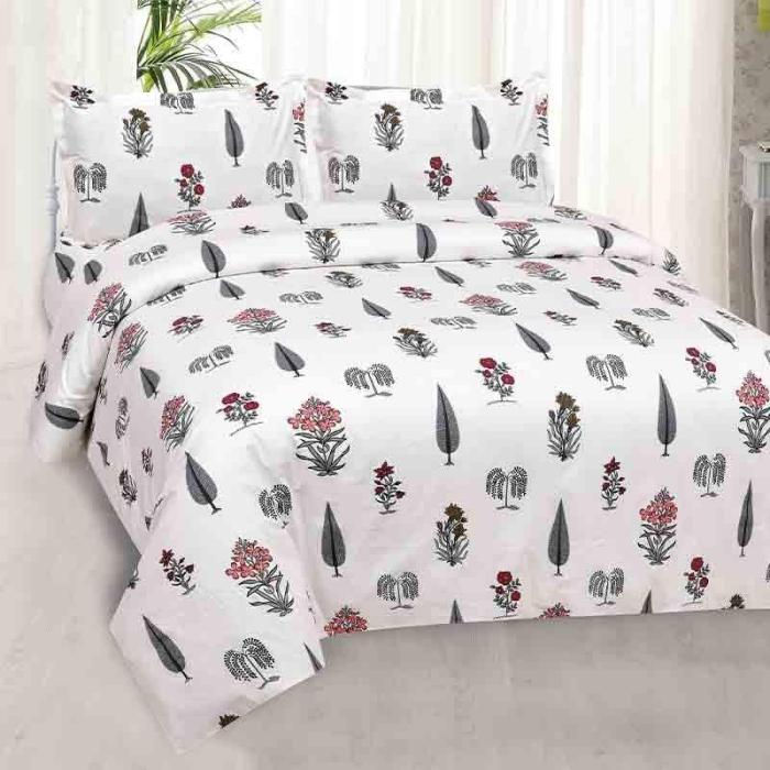 Bageecha Jaipuri Bedsheet  |   Floral Bedsheets Bedsheets Floral Bedsheets