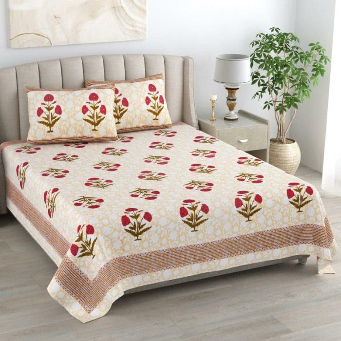 Barkha Ethic Floral Bedsheet  |   Floral Bedsheets Bedsheets Floral Bedsheets