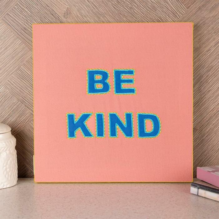 Be Kind Motivational Wall Accent  |   Wall Accents Wall Accents Brown