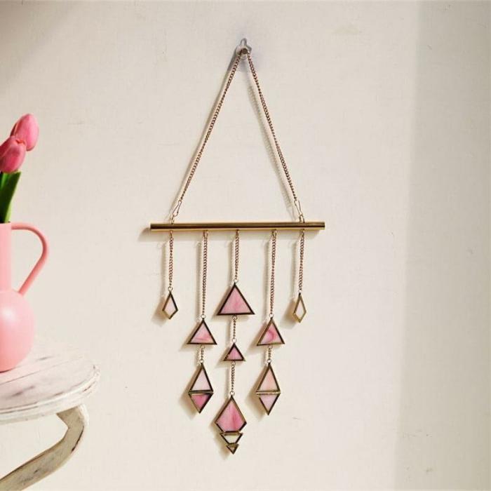 Bendora Suncatcher Wall Hanging  |   Wall Accents Wall Accents Gold, Pink