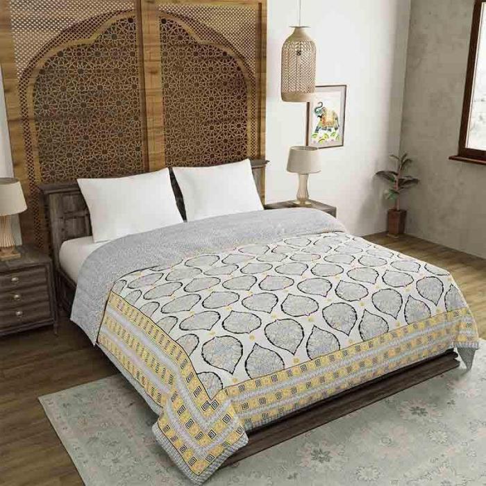 Betel Buttas Printed Razai  |   Dohars, Razai & Blankets Bedding Dohars, Razai & Blankets