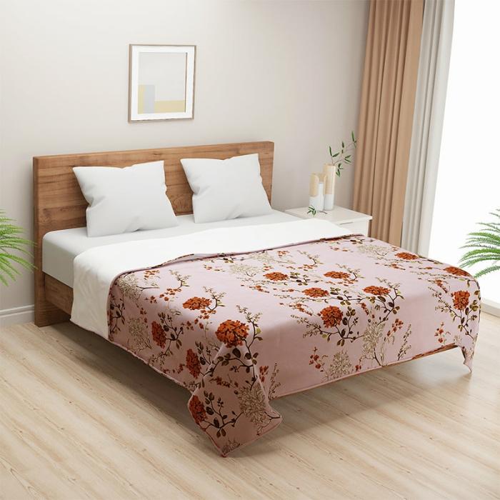 Biana Floral Dohar  |   Dohars, Razai & Blankets Bedding Dohars, Razai & Blankets