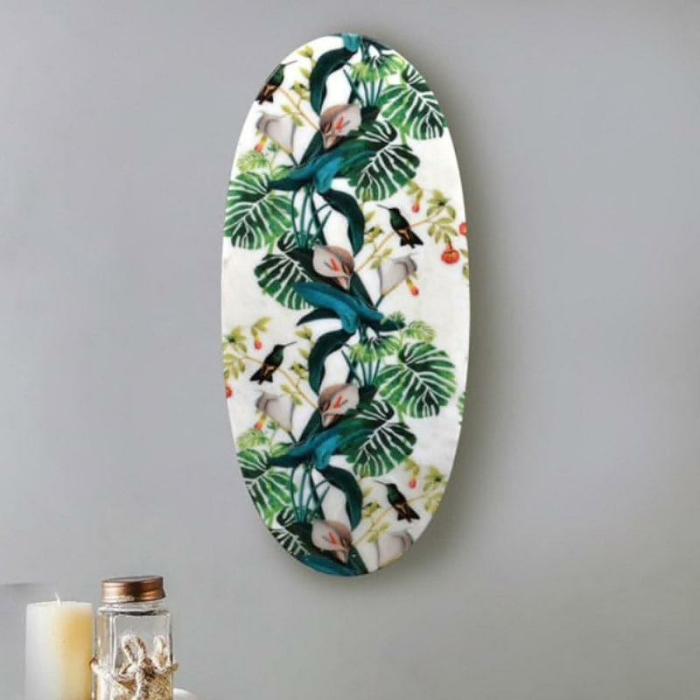 Bird From Heaven Wall Accent  |   Wall Accents Wall Accents Green, Blue