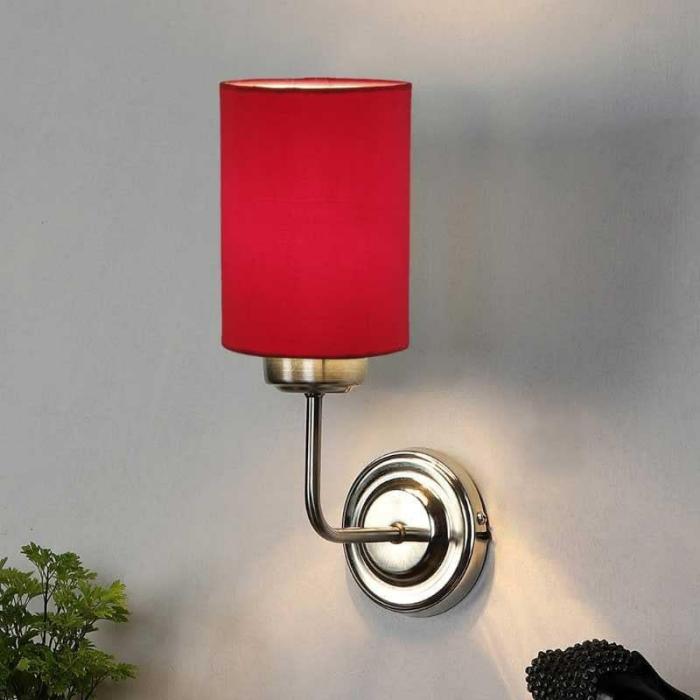 Biyox Cylindrical Wall Lamp  |   Wall Lamps Lamps & Lighting Red