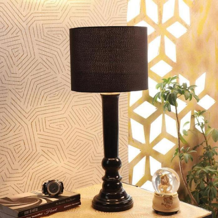 Blace Hiber Table Lamp  |   Table Lamps Lamps & Lighting Black