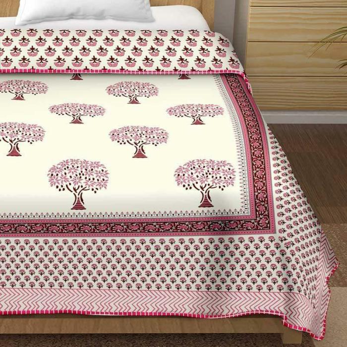 Bliss Gardenia Dohar  |   Dohars, Razai & Blankets Bedding Dohars, Razai & Blankets