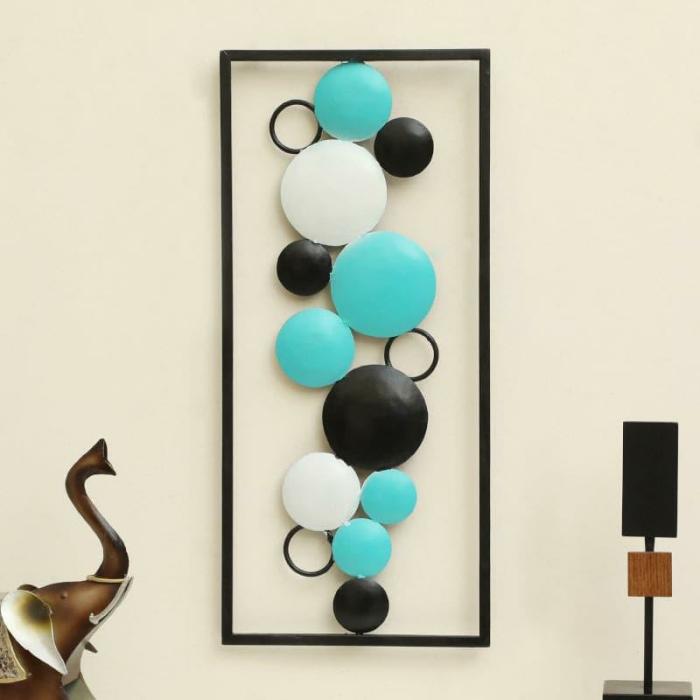 Bloba Wall Accent  |   Wall Accents Wall Accents Blue, Black