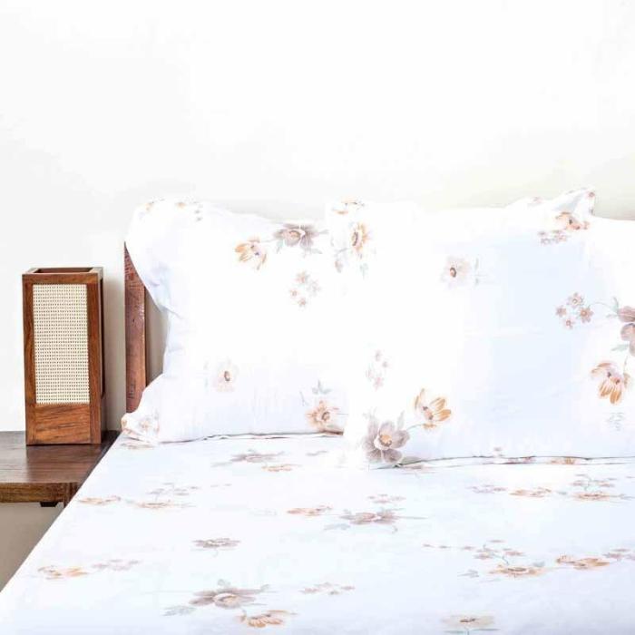 Blooming Essence Bedsheet  |   Floral Bedsheets Bedsheets Floral Bedsheets