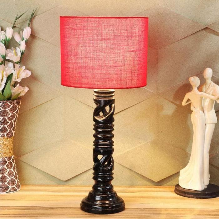 Bloss Wynn Table Lamp  |   Table Lamps Lamps & Lighting Red, Brown