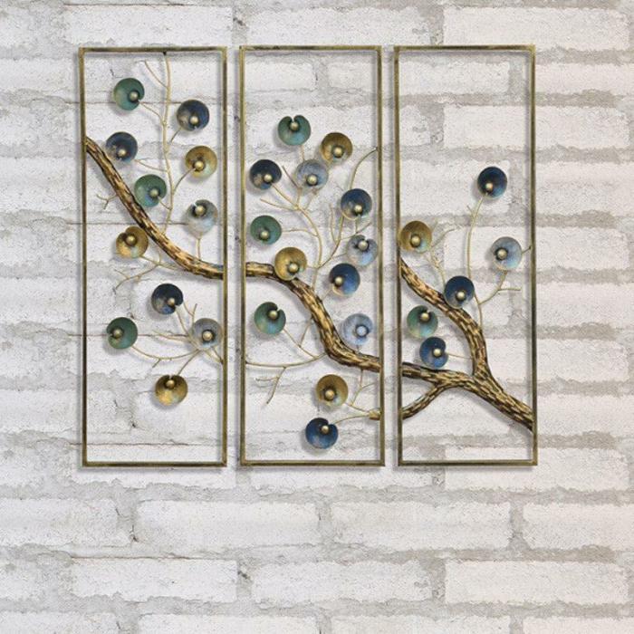 Branch Out Wall Decor  |   Wall Accents Wall Accents Brown, Gold, Blue