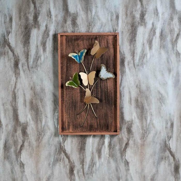 Butterfly Branch Wall Decor  |   Wall Accents Wall Accents Brown, Gold