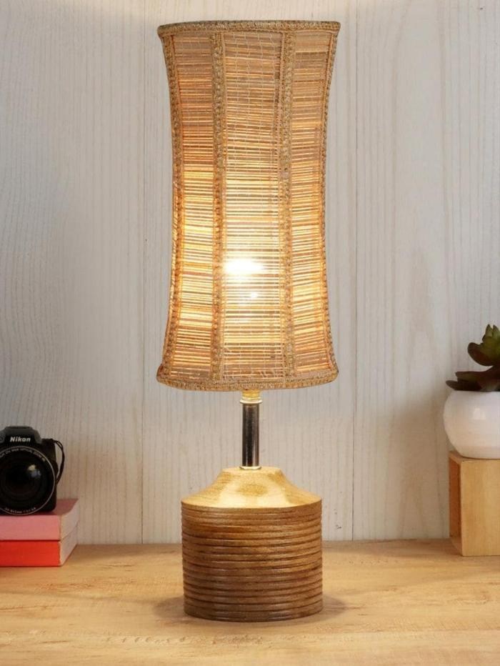 Cane  |   Table Lamps Lamps & Lighting Beige