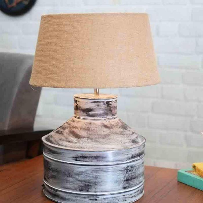 Cannister Table Lamp  |   Table Lamps Lamps & Lighting Brown