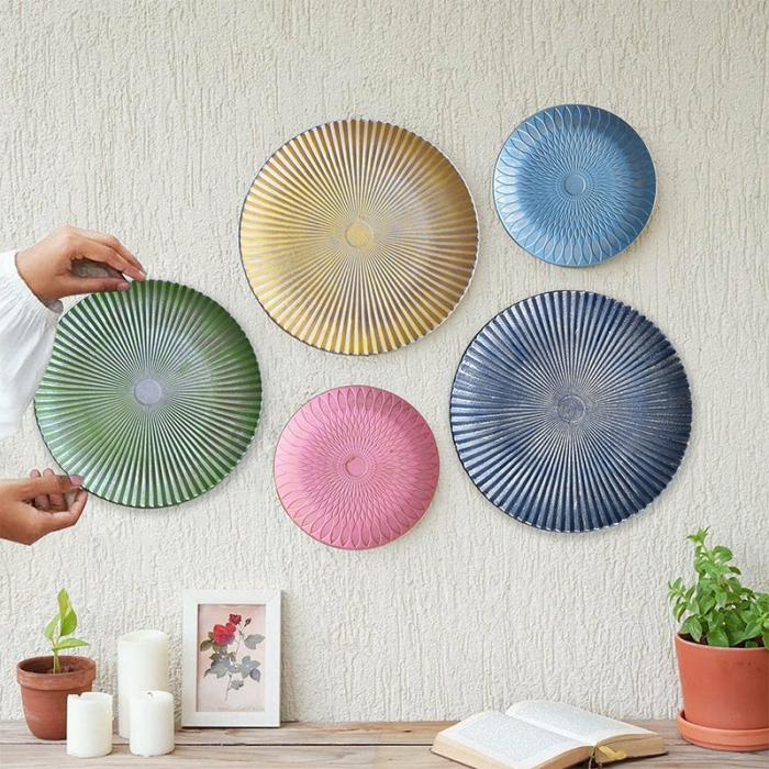 Carina Orbit Wall Accent – Set Of Five  |   Wall Accents Wall Accents Multicolor