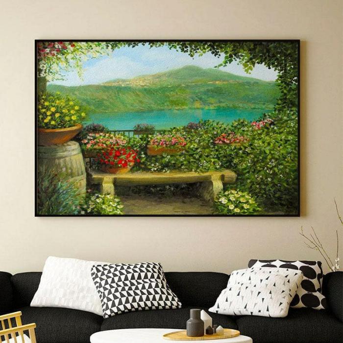 Castel Gandolfo Wall Painting  |   Wall Art & Paintings Wall Art & Paintings Multicolor