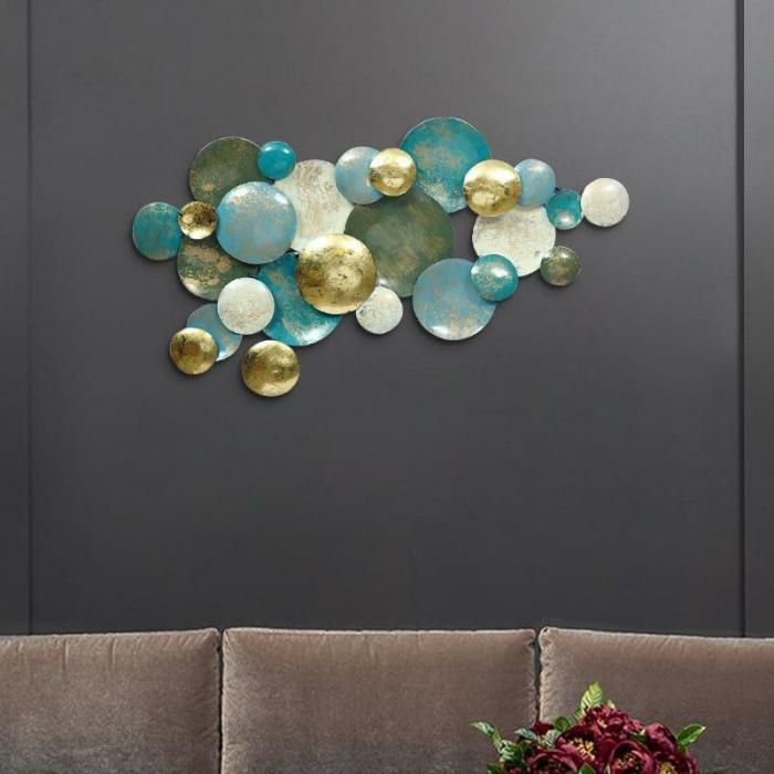 Circle Chroma Wall Accent  |   Wall Accents Wall Accents Green