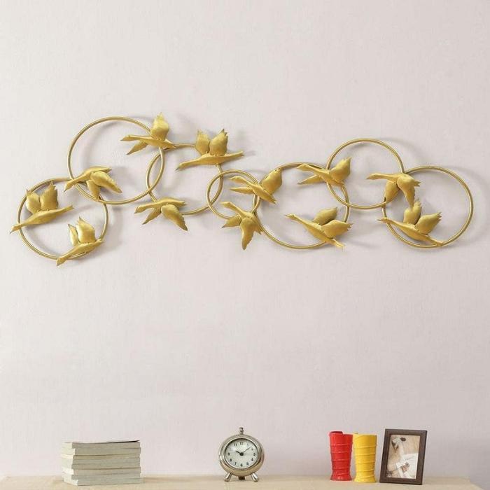 Circle Of Freedom Wall Decor  |   Wall Accents Wall Accents Gold