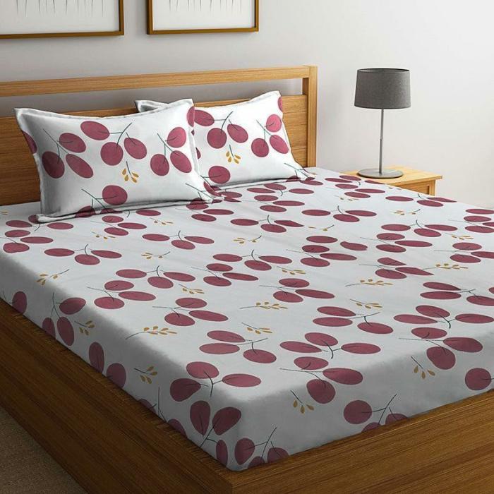 Clara Charm Bedsheet  |   Floral Bedsheets Bedsheets Floral Bedsheets