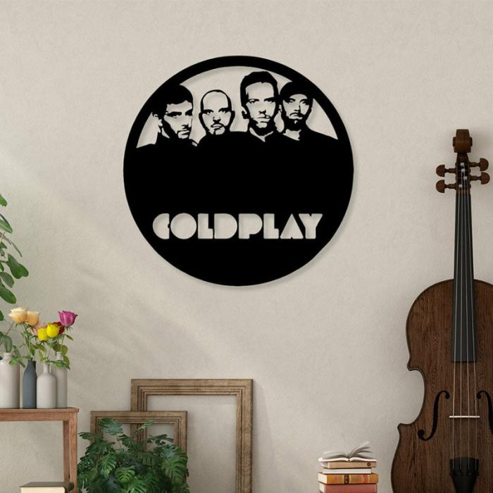 Coldplay Wall Art  |   Wall Accents Wall Accents Black