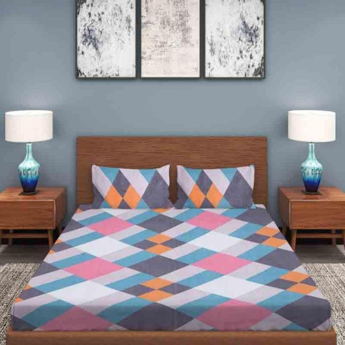 Colorcoded Bedsheet  |   Geometric Bedsheets Bedsheets Geometric Bedsheets