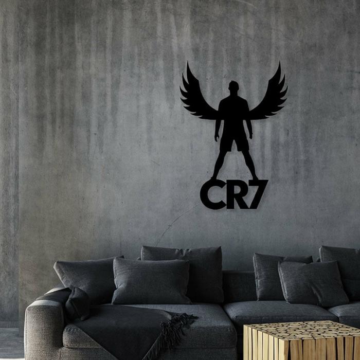 Cr7 Wall Art  |   Wall Accents Wall Accents Black