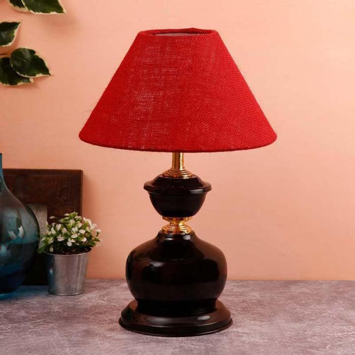 Curves Table Lamp  |   Table Lamps Lamps & Lighting Maroon