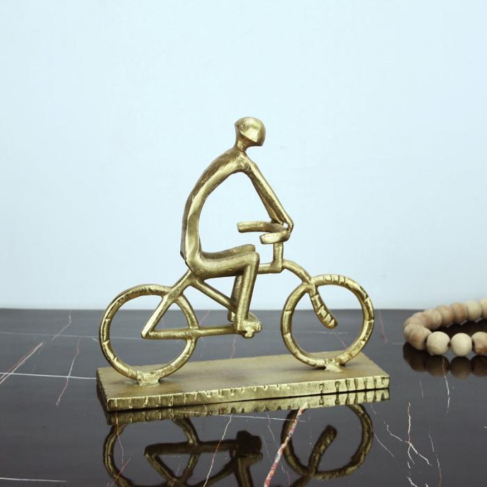 Cycling All Day Showpiece  |   Showpieces Showpieces Gold