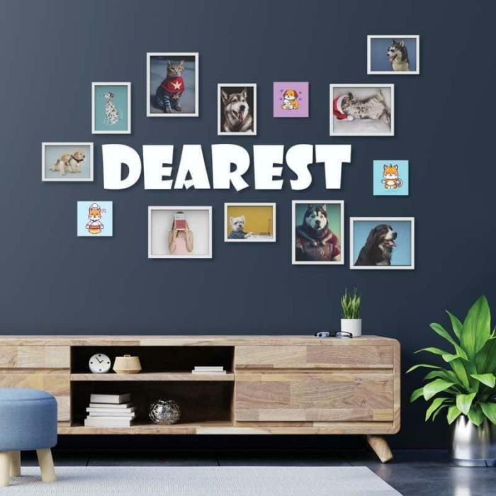 Dearest Photo Frame Collage – Set Of Ten  |   Photo-Frames Photo-Frames Photo-Frames