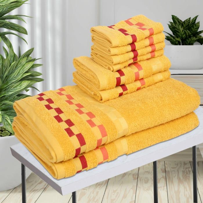 Delpha Towel Combo – Set Of Eight  |   Bath Towels Bath Linens Bath Towels