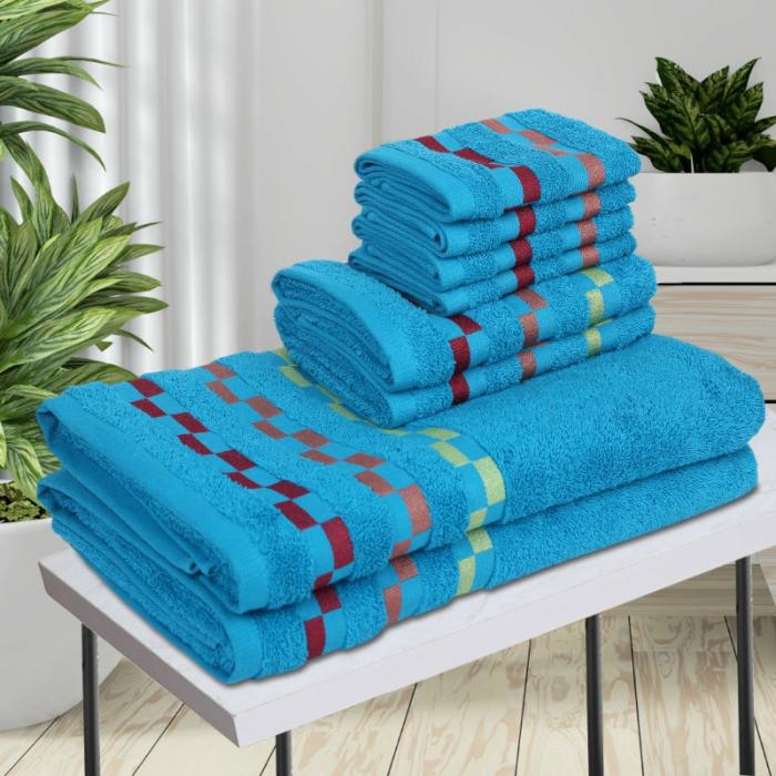 Delpha Towel Combo – Set Of Eight  |   Bath Towels Bath Linens Bath Towels