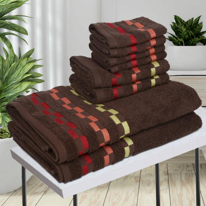 Delpha Towel Combo – Set Of Eight  |   Bath Towels Bath Linens Bath Towels