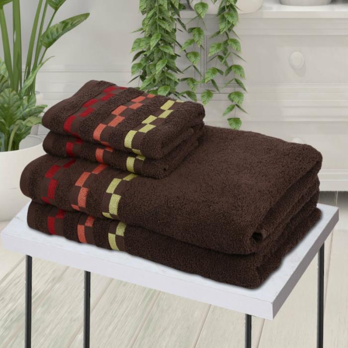 Delpha Towel Combo – Set Of Four  |   Bath Towels Bath Linens Bath Towels