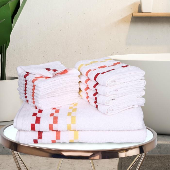 Delpha Towel Combo – Set Of Fourteen  |   Bath Towels Bath Linens Bath Towels